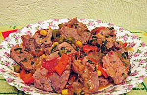 Мясо По-Мексикански M70, Рецепт приготовления